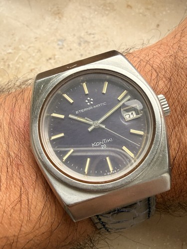 Vintage uhr eternamatic - vintage,