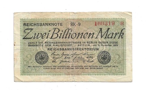 Billionen mark 132a - 2, ro.