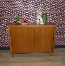 Musterring 50er Jahre kleiner Wohnzimmerschrank Anbaumöbel 50s Sideboard retro
