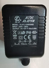 Netzteil Adapter Model YL41C-12000300D AC-DC Adaptor 12V - 3,6VA Netzstecker M3