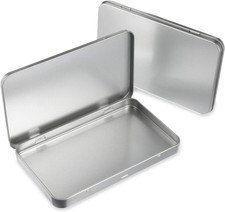 2 Stück Blechdose Metalldose