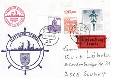 Schiffspost Zerstörer Rommel