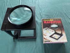 Faltbare Lese - Stand-Lupe In OVP