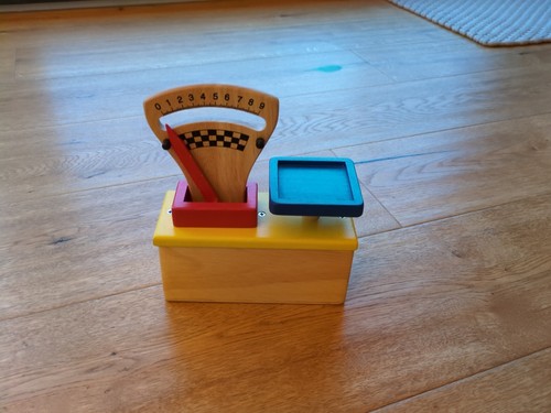 Spielzeug waage holz - waage,