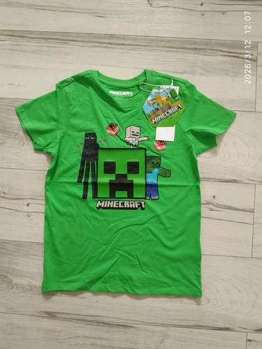 Minecraft shirt 140 - t-shirt, gr