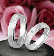 2 Ringe Trauringe Eheringe mit