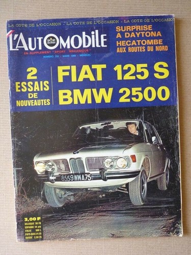 Automobile 274 bmw 2500 - nr., 274,