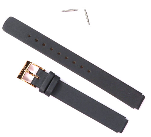 Uhrband uhrarmband leder grau - leder,