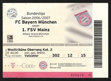 Ticket 2006 bayern - ticket,