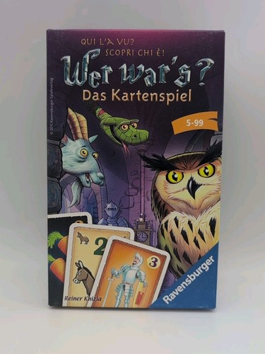 Wer wars kartenspiel - wars,