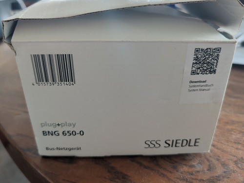 Siedle bng 650 de - bng, 650-0