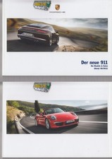 Porsche 911 Carrera - Cabrio  Typ 991 -  Prospekt Brochure   2012