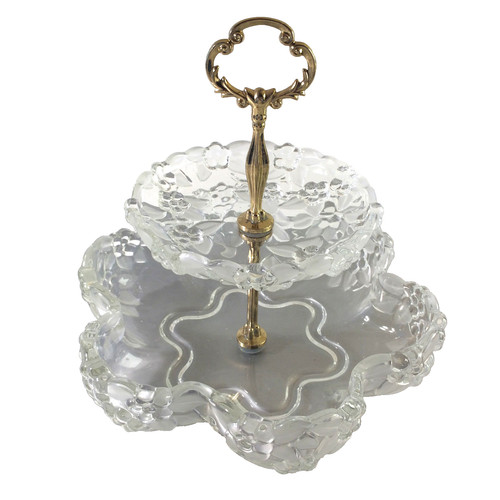 Etagere glas teller - etagere, schale