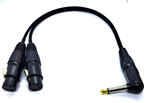 Splitt kabel xlr female - 2, x