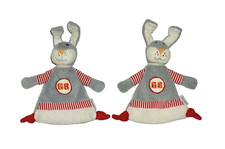 2x Kleine Variante Sterntaler Hase Häschen Humphrey 68 Schmusetuch Schnuffeltuch