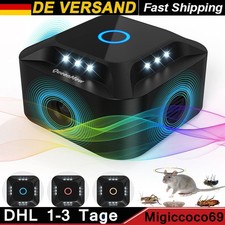 300m² Ultraschallgerät Tiervertreiber Mäuse Ratte Nagetierabwehr Insekten Killer