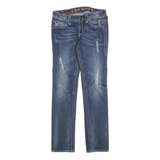 ROCK REVIVAL Damen Jeans Blau