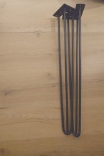 2x90cm Hairpin Legs Haarnadelbeine Hairpins Tischbeine  Esstisch Hairpinlegs