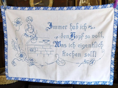 Originell spruch tuch 75x53cm - tuch,