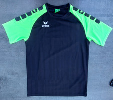 Sport T-Shirt Damen  Gr. M in Schwarz und Neon Grün von Erima