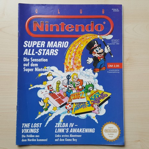 Club nintendo september 1993 - club,