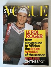 ROGER FEDERER TENNIS ITALY SPORT VOGUE SUPPLEMENT MAGAZINE JULY 2005