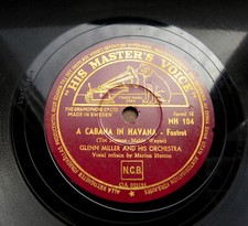 1575/ GLENN MILLER-A Cabana in Havana-Blue orchids-1940-SWING-78rpm Schellack