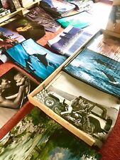 Plakate Poster Sammlung Konvolut, 16 Stck. Gerollt, VW Beetle, Jaguar, Delfin