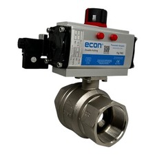 econ 7902 Pneumatikantrieb Doubleacting DN50 PN40 Stellantrieb Kugelhahn DVC5236