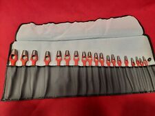 Locheisen Rund Locheisen Set MADE in GERMANY  19-tlg neuwertig 