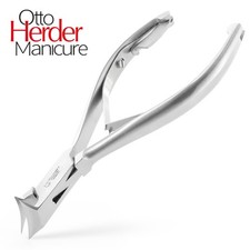 OTTO HERDER NAGELZANGE - Kopfschneider Fussnagelzange für starke Fußnägel 14cm