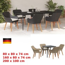 Poly Rattan Balkonmöbel-Set