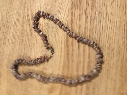 Vintage bernsteinkette - vintage,