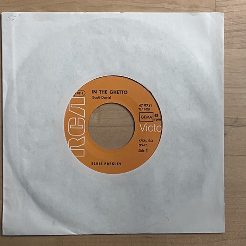 Vinyl single elvis - single:, –