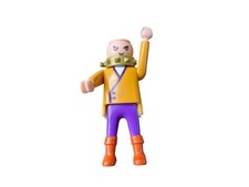 Playmobil Figur Piratenkapitän mit „Glatze“ und Stachelhalsband © 1993 geobra