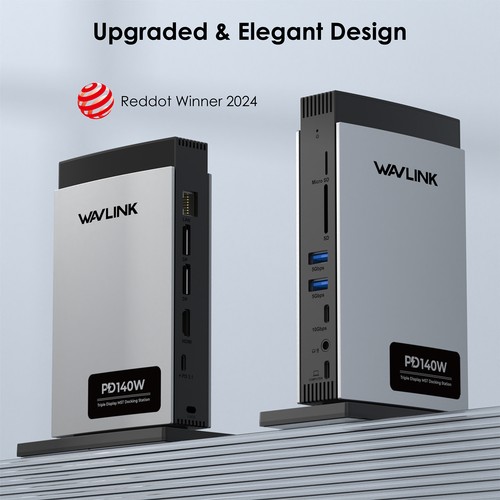 Wavlink usb dockingstation - usb-c,