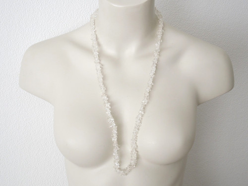 Vintage bergkristall kette 925 - vintage,