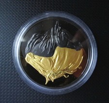 Kanada 2020 $20 Dollar Black & Gold The Canadian Horse 1 Oz Silber 99,99% Proof