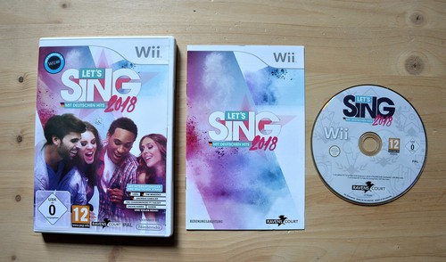 Wii let sing 2018 - sing,