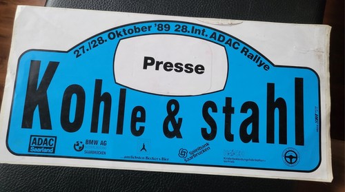 Rallye kohle und - kohle, 1989