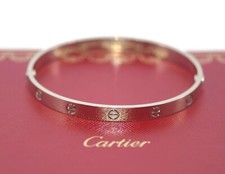 Cartier 18K Weißgold Love
