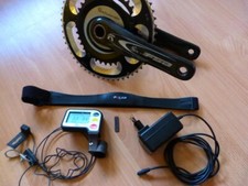 Wenig genutztes SRM Powermeter mit FSA Kurbel, 172,5mm, 53/39 und PC5