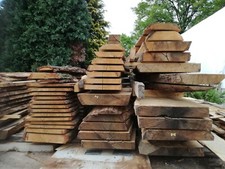 Holz Bohlen Eiche Esche Kiefer Bretter Kantholz Natur Zuschnitt Lohnsägen Block