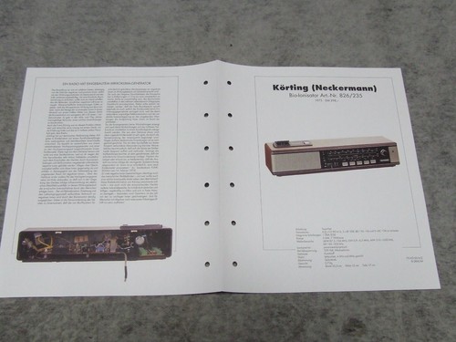 Schaltplan für radio - radio, körting
