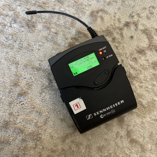 Sennheiser ew300 g2 - sennheiser,