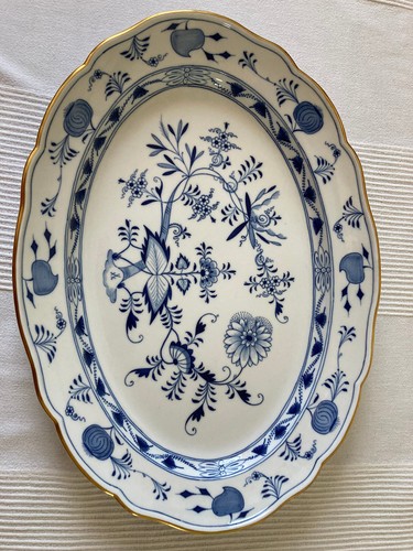 Große servierplatte meissen - große, servierplatte,