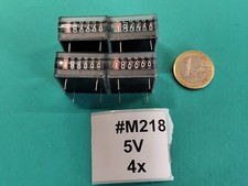 4x Hengstler 0635605 Elektrischer Impuls IMP Summen zähler Print 6-stellig 5V DC