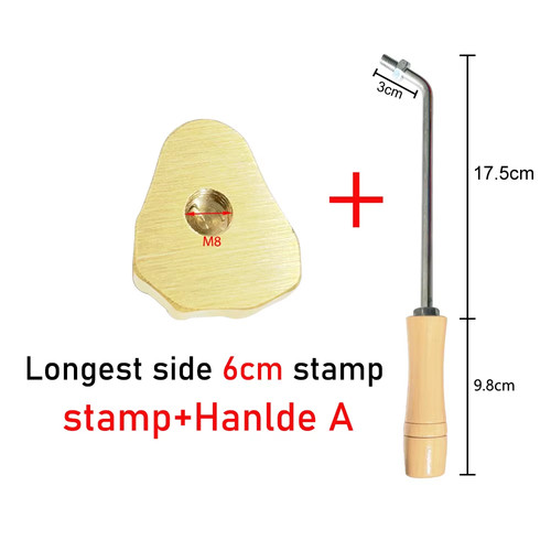 Logo brandstempel messing - brandstempel, für