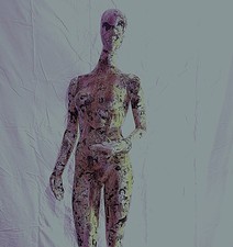 Erotische Schaufensterpuppe