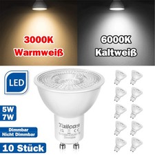 10St. GU10 LED Birnen 5W 7W
